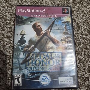 PS2 Medal of Honor: Rising Sun Game for PlayStation 2